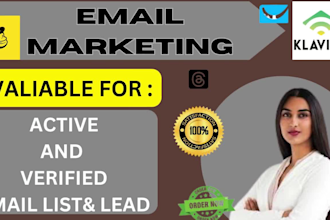 create a verified and targeted email list for cold email marketing