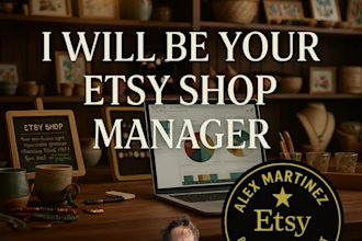 be your etsy shop manager