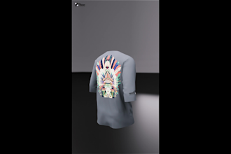 create unique, custom t shirt designs,  brand or personal use