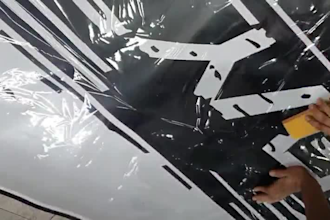 do your car branding sticker wrapping design
