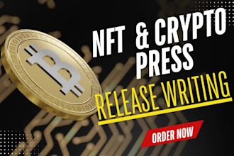 do high quality crypto PR and press release distribution