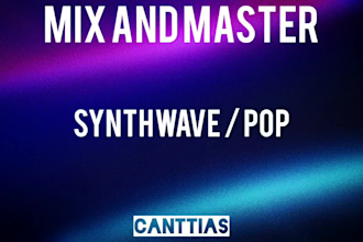 mix and master your synthwave or pop song