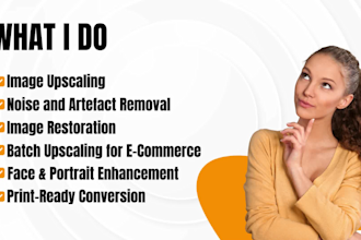 do ai image upscaling, enhance photo quality, convert low res to HD,4k