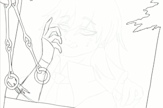 illustration, custom anime characters, banners, unique styles