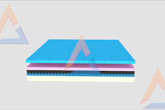 3d mattress animation 3d mattress modelling 3d furniture animation in c4d