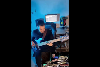 record professional bass lines or your tracks