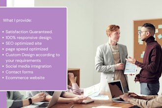 create a unique, modern wordpress website