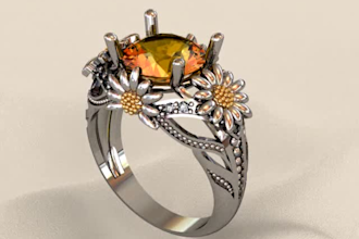 design 3d jewelry models for printing
