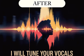polish and tune your vocals to an industry standard sound
