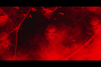 create a halloween promo video invitation and greetings