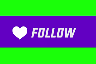 make at twitch pop up template for youtube videos
