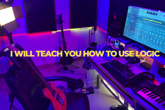 teach you how to use logic pro