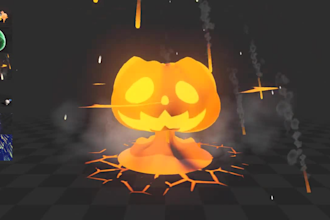 create stunning 2d vfx and game visual effects for godot,  unity