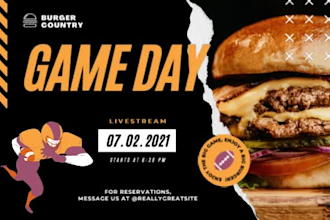 design creative party flyer, corporate flyer, food flyer, church flyer
