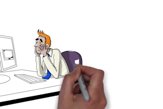 make an engaging custom whiteboard animation explainer and sales video