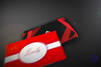 design Luxsuary 2 Sided BUSINESS Card For your Brand