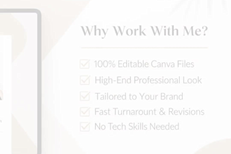 design a branded canva presentation for your course or webinar