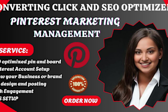 do converting click and seo optimized pins and boards pinterest marketing