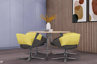 create 3d interior renders office, workspace, gym