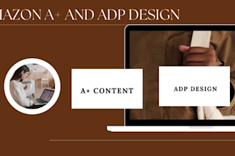 design amazon a plus  and adp design