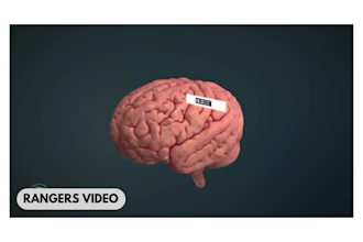 offer 3d medical animation that explain 3d brain animate 3d brain process
