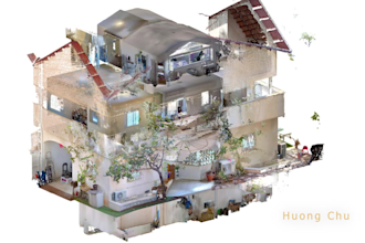 create 3d model and 2d drawing from point cloud