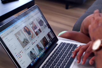 design a responsive, wix website , online store ,figma to wix