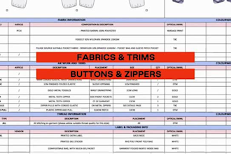 create professional fashion tech pack designs, backpack tote bag for production
