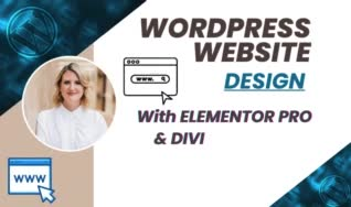 build wordpress website with elementor as a elementor expert