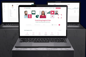 develop modern web app with responsive design and scalable backend