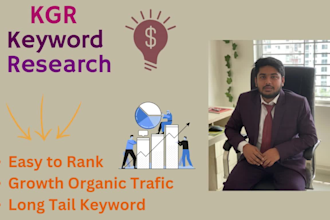 do advance profitable long tail kgr keyword research for your website