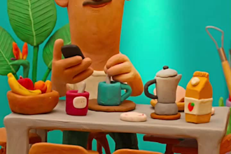 create 3d stunning clay character animation, claymation, character animation