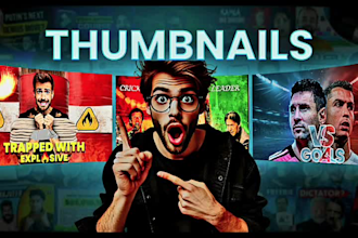 design eye catching youtube thumbnails that boost clicks and views unique thumbs