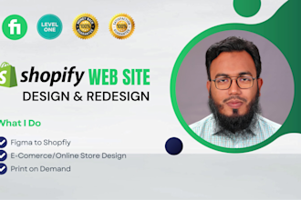 shopify website design, development and custom code expert