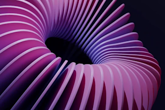 create 3d abstract animation 3d loop animation 3d motion graphic 3d industrial