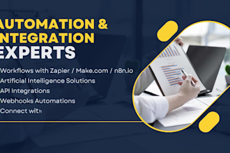 build custom zapier or make automations and CRM integrations