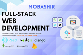 develop or redesign a custom full stack website