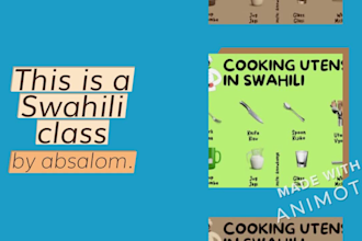 translate to and from swahili and english