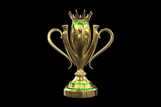 design 3d modeling, rendering for trophies, medals,  awards