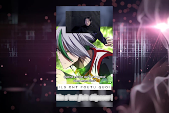 edit your videos for amvs or personalized edits