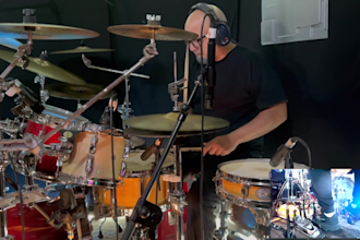 record drum set for your project