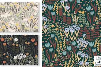 design a professional seamless pattern