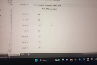 boq and specification preparation