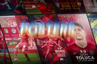 design football matchday posters and sports flyers for social media