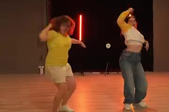do tiktok dance, twerk dance, afro beat shuffle dance, group dance, choreography