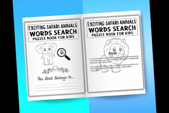 create christmas word search for amazon KDP