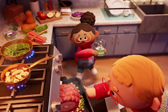 do 3d cartoon animated music video, 3d character animation, 3d short film