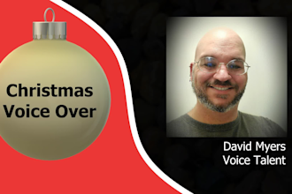 provide a christmas voice over