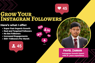 do super fast organic instagram growth to increase your followers