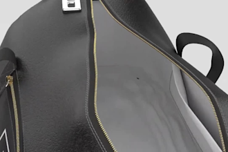 make a realistic 3d bag animation, 3d backpack, 3d cgi bag model